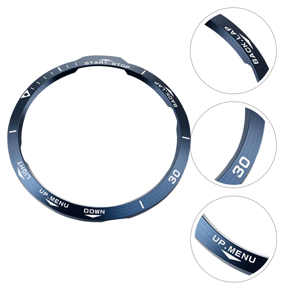 

1pc Stainless Steel Ring Protective Bezel For 6X Cover For 6X Bezel Ring Watch Protector Scaled Watch Case