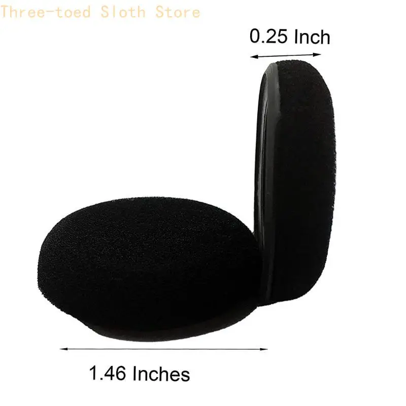 2 Paar Ohrpolster für HW530 HW530D HW540 HW540D HW535USB Headset E74A – Detail 6