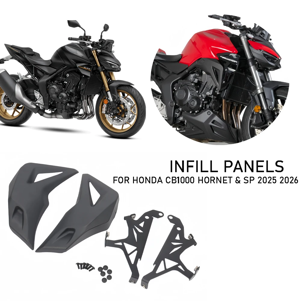 Motocycle Accessorie Frame Side Cover Gap Filler Bodywork Protection Infill Panels For Honda CB1000 CB 1000 Hornet SP 2025 2026