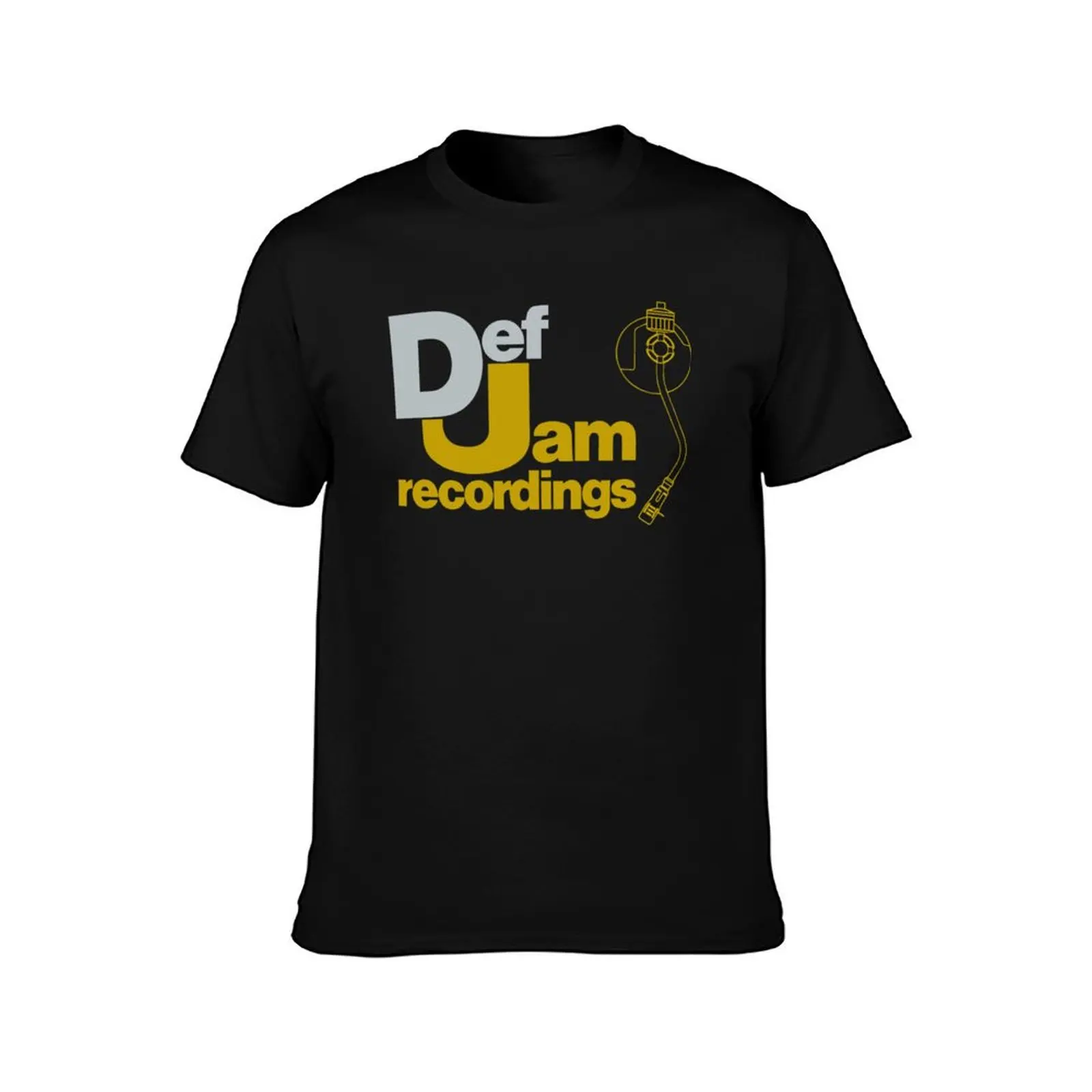 DJ Recordings RAP Print T-Shirt customizeds graphics mens fashion