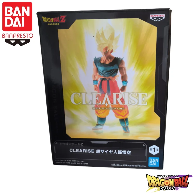 

В наличии Bandai Original Banpresto Dragon Ball Clearise Son Goku Фигурка Модель Куклы Совершенно новая в штучной упаковке