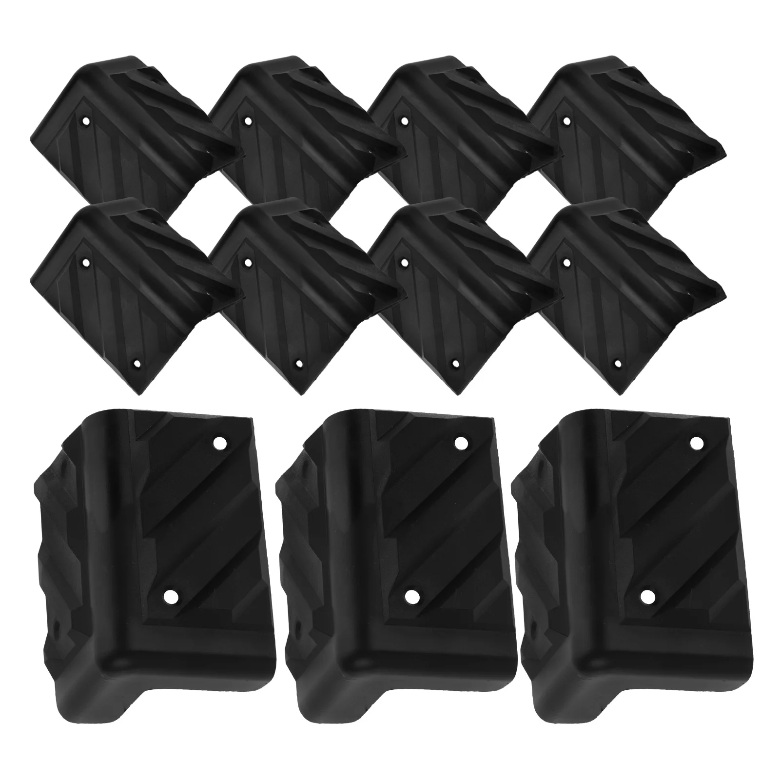 16Pcs Anti-Collision Corner Protectors for Speaker Cabinet Edge Cover Plastic Guard Furniture Wood Box Angle Cover
