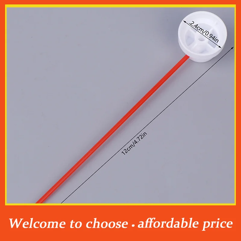 VP Paint Nozzles-Spray Plastic 10PCS Needle Cap-Spray Can Nozzle-Spray Paint Tips Red Thin Tube Spray-Paint Caps Fit Female Cans