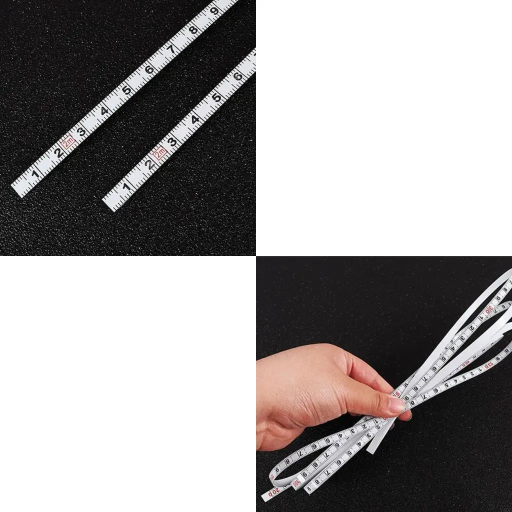 

Adhesive Measuring Tape Adhesive Backed Tape Measure Workbench Ruler Y4QC