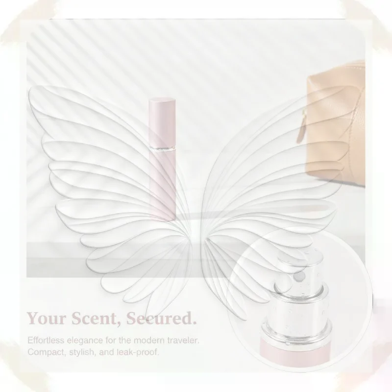 Refillable 5ML Aluminum Perfume Atomizer Leak Proof Design Multiple Color Options For Travel Daily Outings Business Trips