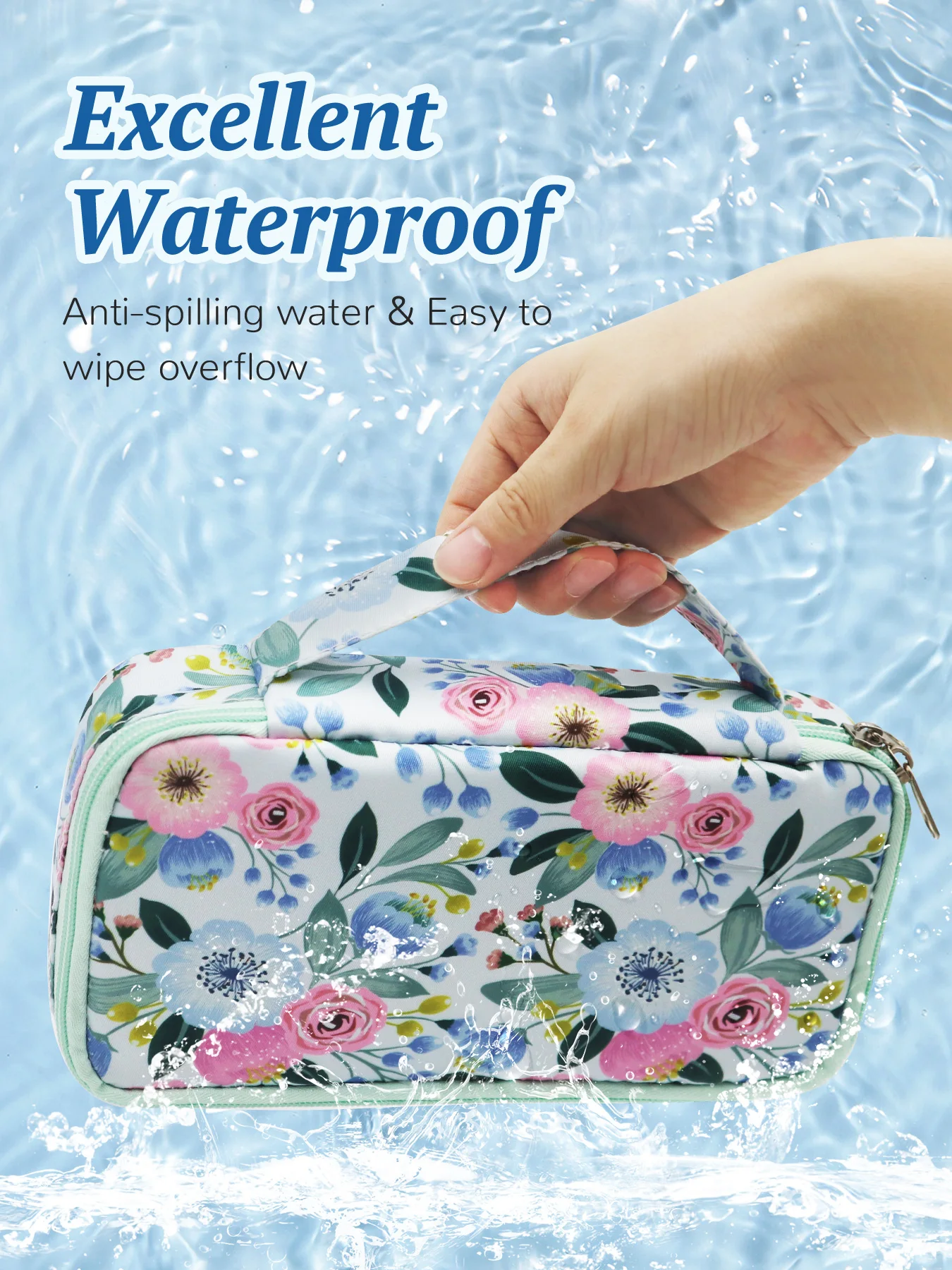 Large size Portable Insulin Cooler Travel Bag -PortableCooler For Outdoor Camping AndTravel, Lightweight And Durable Design