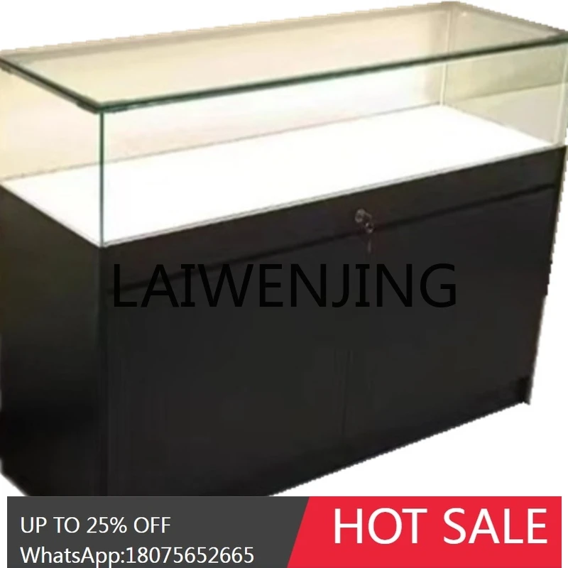 RWJ Paint Shelf Wood Antique Display Cabinet Jewelry Showing Cabinet Boutique Cabinet