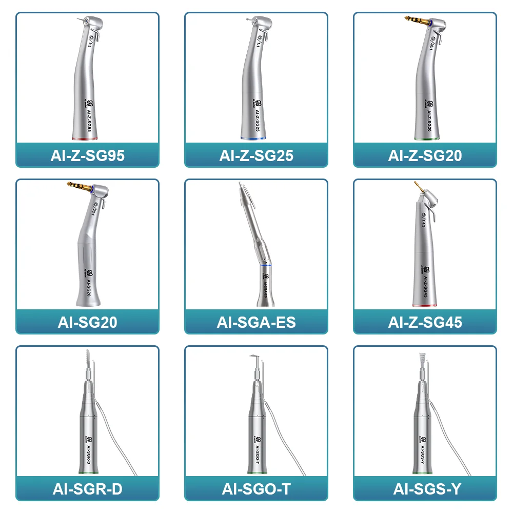 AI-EM-BW Dental Self-water Pumping Irrigation Water Brushless Motor E-type Surgery Instrument Non-optic Implant Handpiece Kits