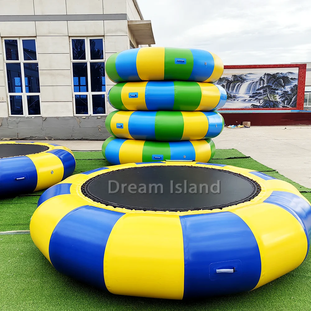 3 Meter Jump Bouncer Inflatable Bungee Trampoline Playground Jumping Games for Kids Adult Playingpromote sales