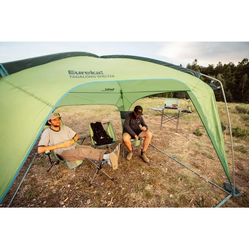 

Tagalong Camping Shelter – Lightweight Waterproof Canopy Tent with Carry Bag for Portable Shade