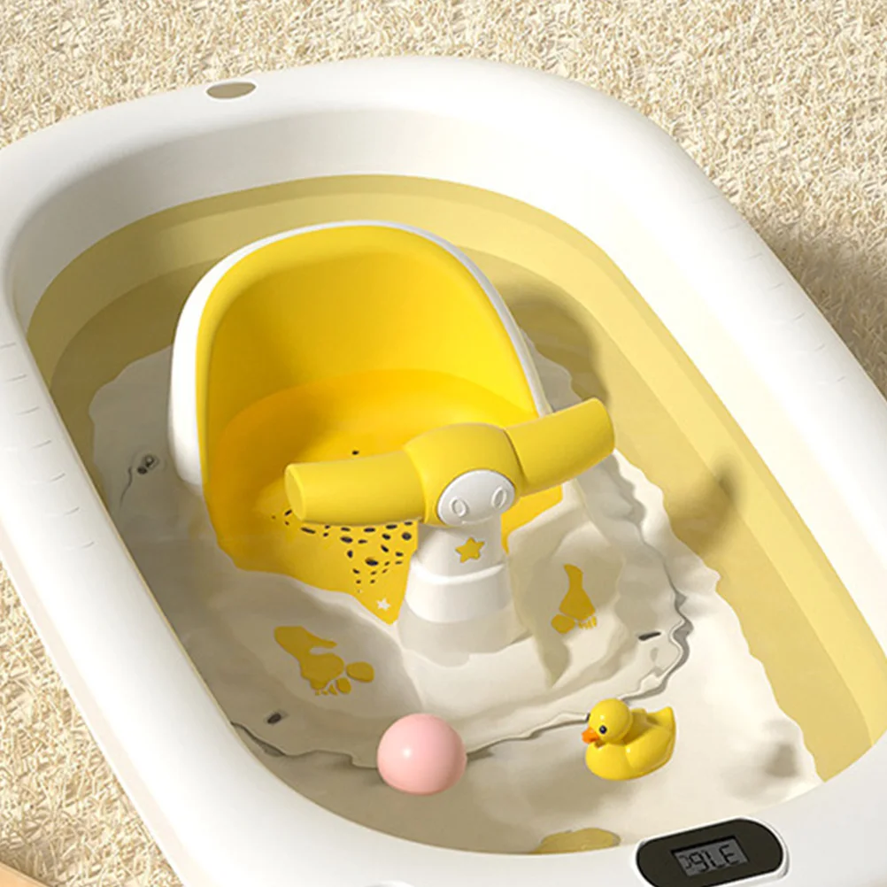 

Baby Bath Seat Universal Tub Fit Anti Slip Infant Bath Chair Newborn Toddler Support Shower Seat Baby Shower Chair