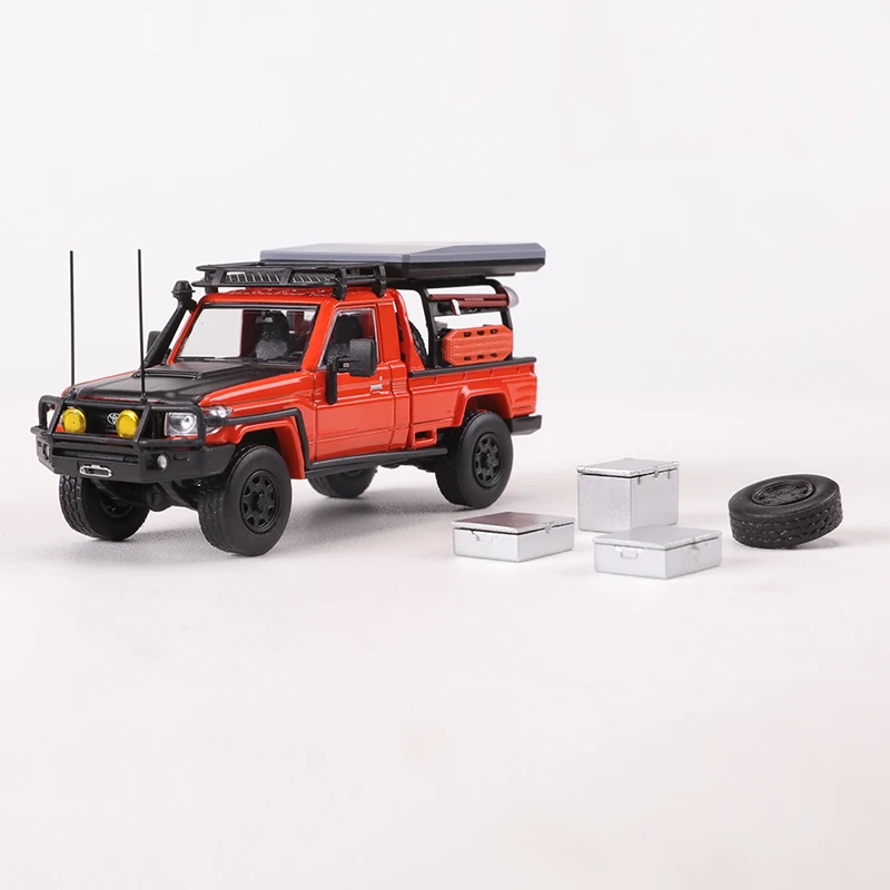 Autobots 1:64 Land Cruiser LC79 modello di auto in lega modificato fuoristrada