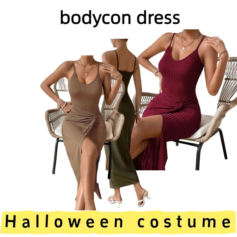 

European American Women's Waist-Cinched Elegant Dress for Daily Wear Casual Outings Weekend Parties Evening Gatherings