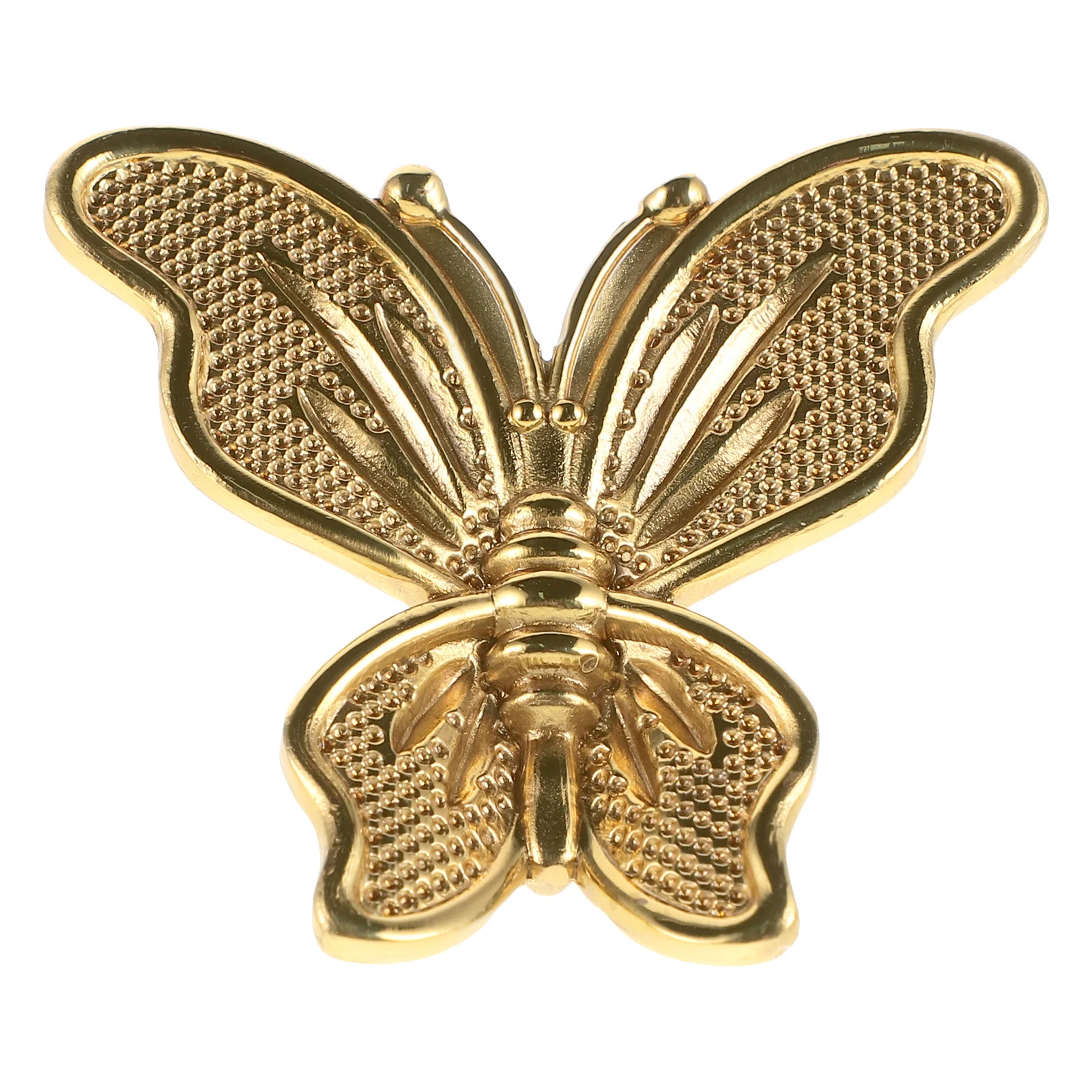 

Butterfly Brass Cabinet Handles Gold Drawer Pulls Vintage Style for Wardrobe Dresser Shoe Cabinet Easy Installation