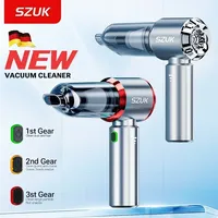 SZUK 985000PA Car Vacuum Cleaner Mini Powerful Cleaning Machine Strong Suction Handheld for Car Wireless Portable Home Appliance