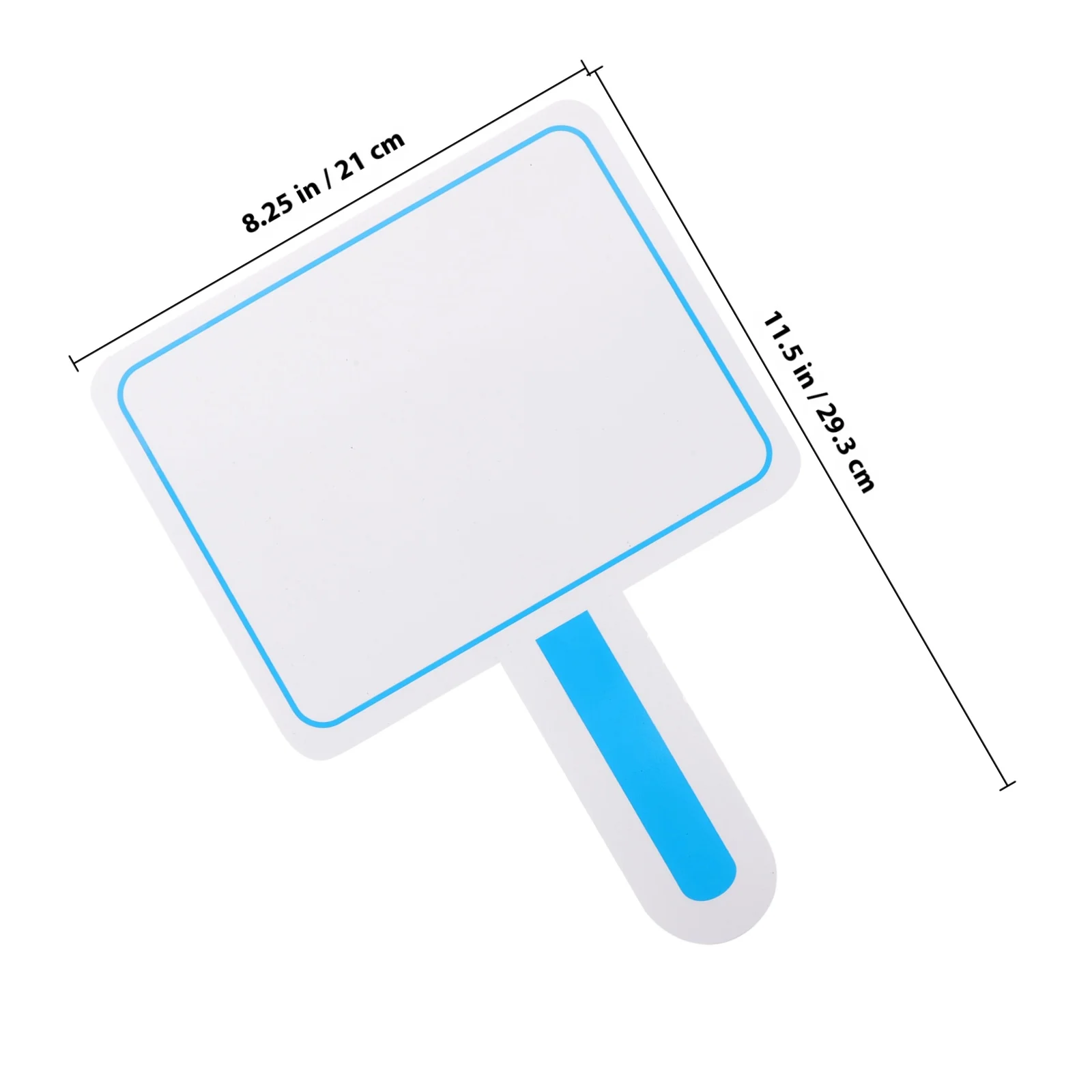 سبورة بيضاء صغيرة قابلة لإعادة الاستخدام للكتابة والمسح لوحة النتائج الفارغة المحمولة ذات سطح أملس لوحة المسح الجاف لتدريس الألعاب #4