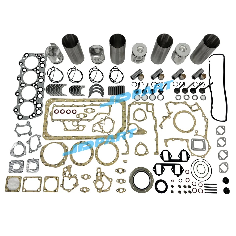 D4DA Cylinder Liner Kit With Gasket Set Bearing&Valve Train For Hyundai Engine