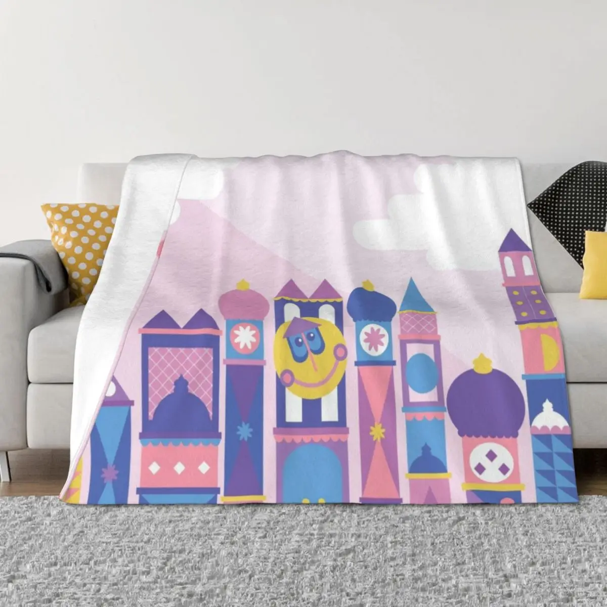 

It's a small world after all Throw Blanket Polar funny gift Tourist christmas decoration Blankets