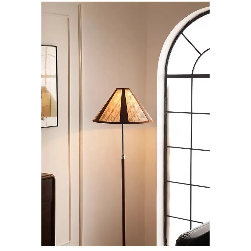 French Mid-Century Modern Floor Lamp for Living Room Beside Sofa Luxury Retro Ambient Light