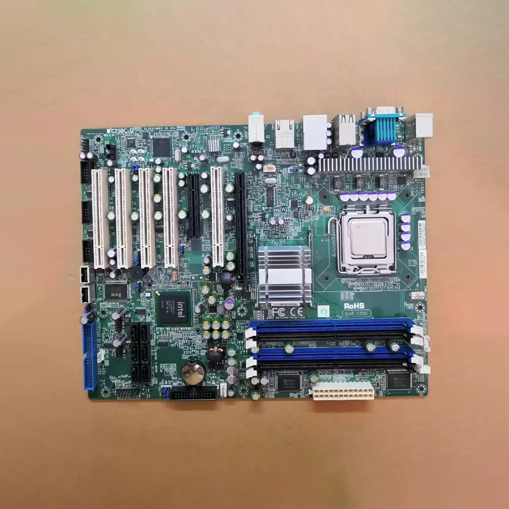 For Supermicro C2SBC-Q LGA775 5*PCI Server Motherboard High Quality Fast Ship