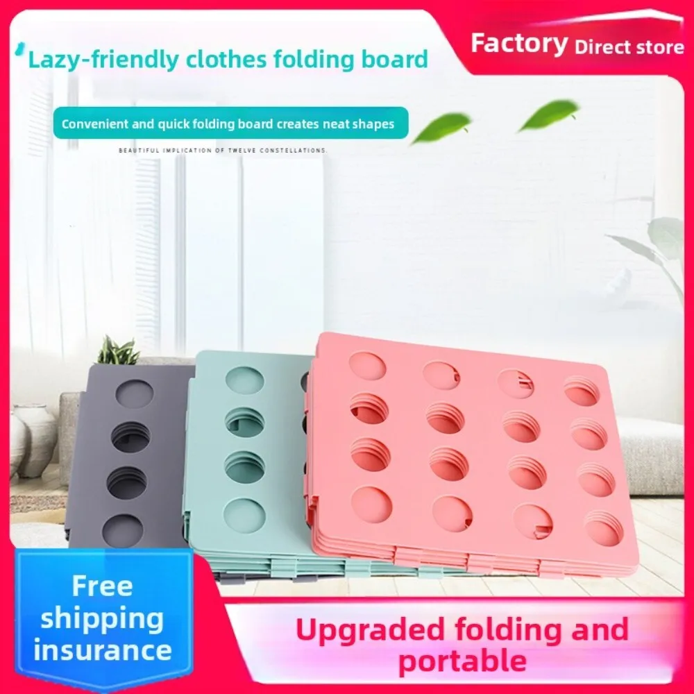 

Foldable Clothes Board for Pants and Short Sleeve T Shirts Quick and Easy Laundry Folding Tool for Home and Travel Use