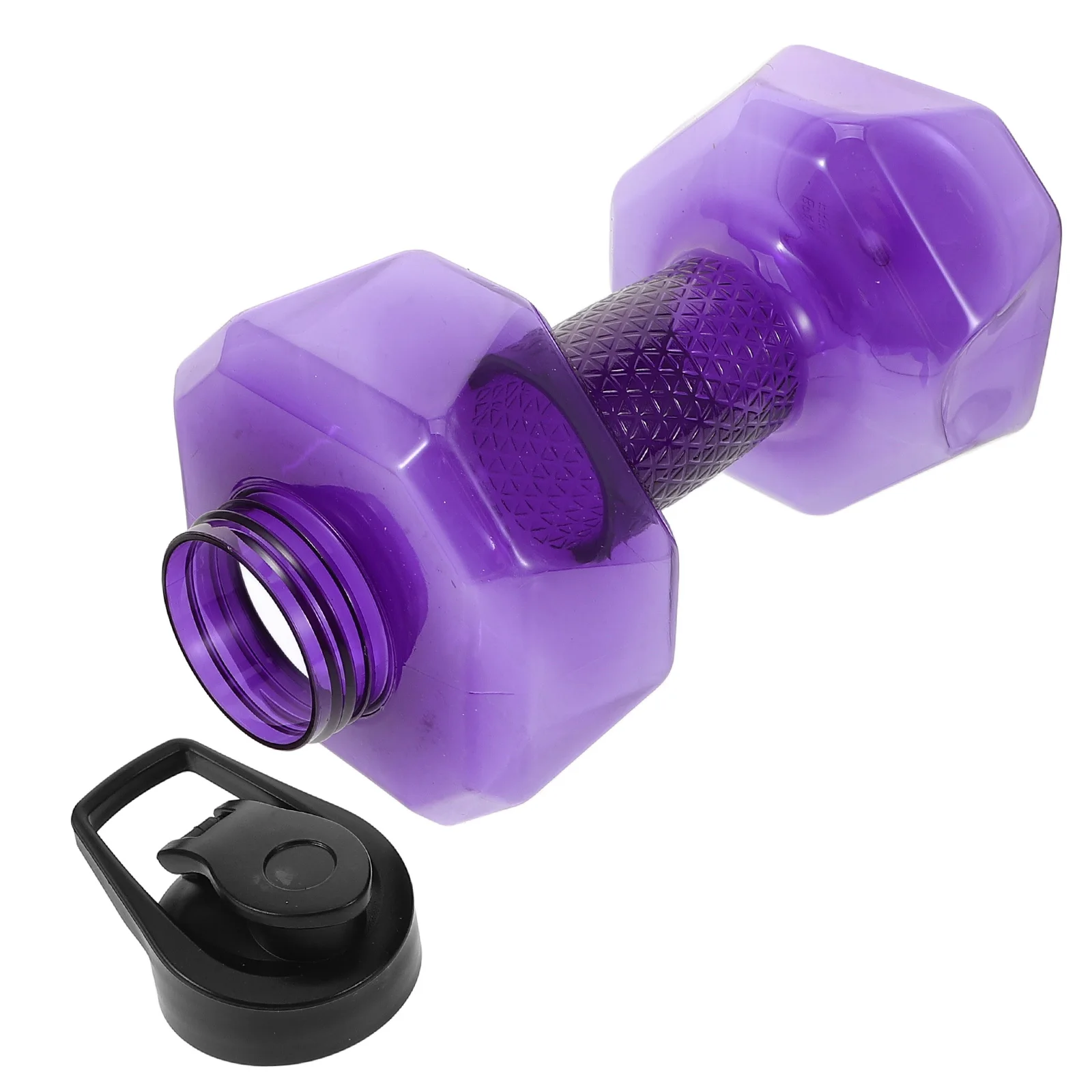 

Creative Dumbbell Water Bottle Large Capacity Fitness Sports Bottle Portable Running Sports Water Holder Dumbbell Mug