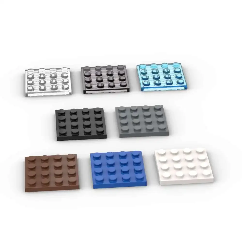 MOC 10PCS Board 3031 4x4 Plate House Castle Bricks Classical Adaptive Building Blocks Toys Boys Kids Especial Holiday Gifts