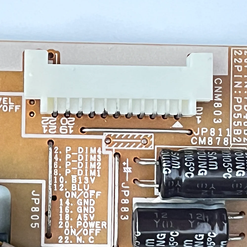 บอร์ดจ่ายไฟ PSLF171B03A BN44-00428A PD55B2_BSM สำหรับ UE55D8000YQXZT UN55D7000LFXZA UN55D6400FXZA UA55D6400UJ UN55D7000LF