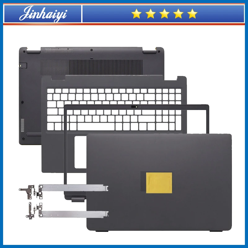 For Dell Latitude 3410 E3410 P129G screen back case bezel frame hinge upper lower cover palmrest bottom shell