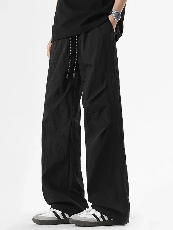 

Мужские летние брюки из ледяного шелка Qui Dry: свободные, прямые, тонкие, легкие, складные, для активного отдыха, в стиле милитари