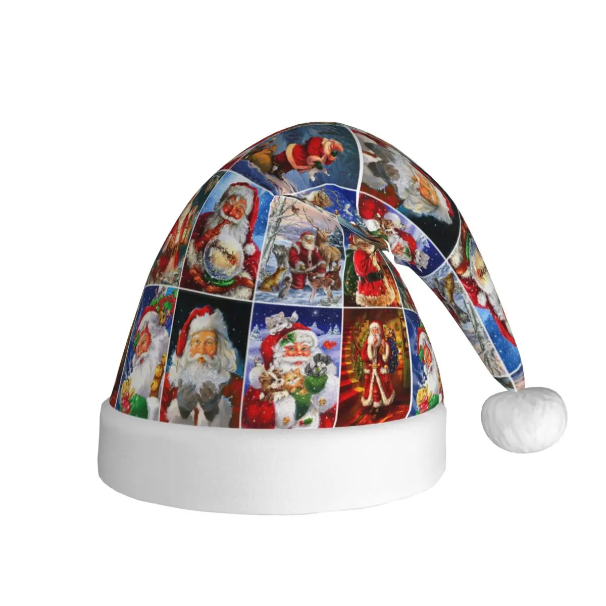 New Year Christmas Hats for Adult Men Women Red Merry Christmas Santa Santa Hat Cap Xmas Gifts