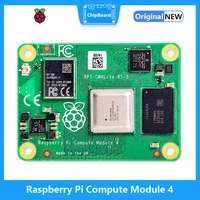 Raspberry Pi CM4, Módulo de Computación Raspberry Pi 4 con 1G/2G/4G/8GB de RAM Lite/8G/16G/32G de Memoria Flash eMMC opcional, Compatible con Wifi/Bluetooth