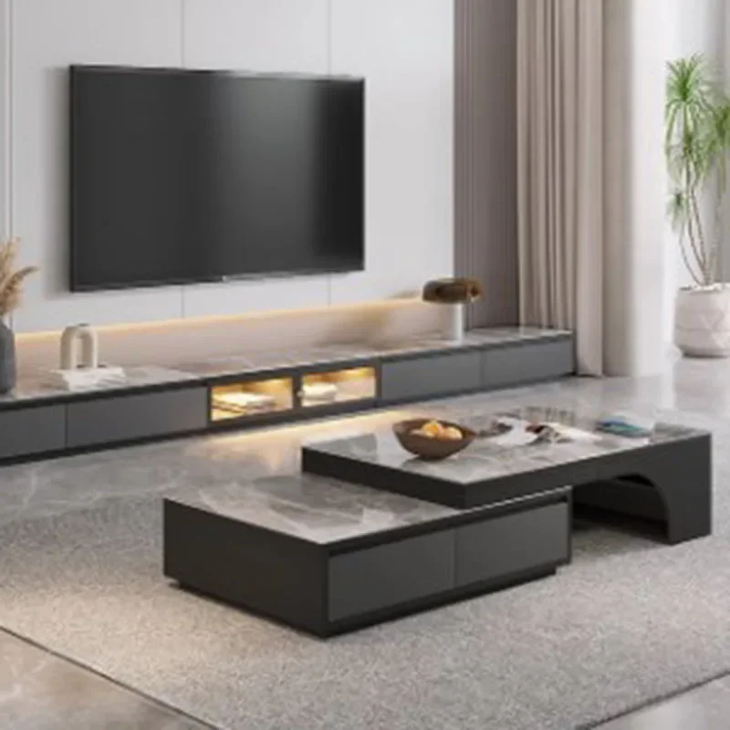 Extendable Nordic Coffee Table Multi Function Storage Sofa ModernSmart Design Beistelltisch Home Furniture