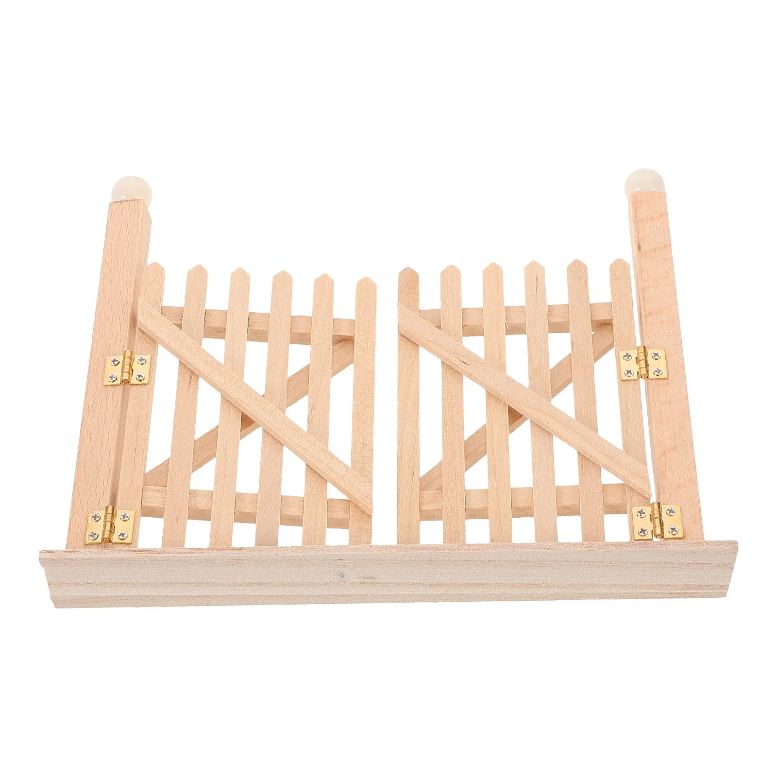 

Миниатюрный деревянно-металлический садовый декор: масштаб 1:12 для кукольного домика, реалистичное украшение для улицы