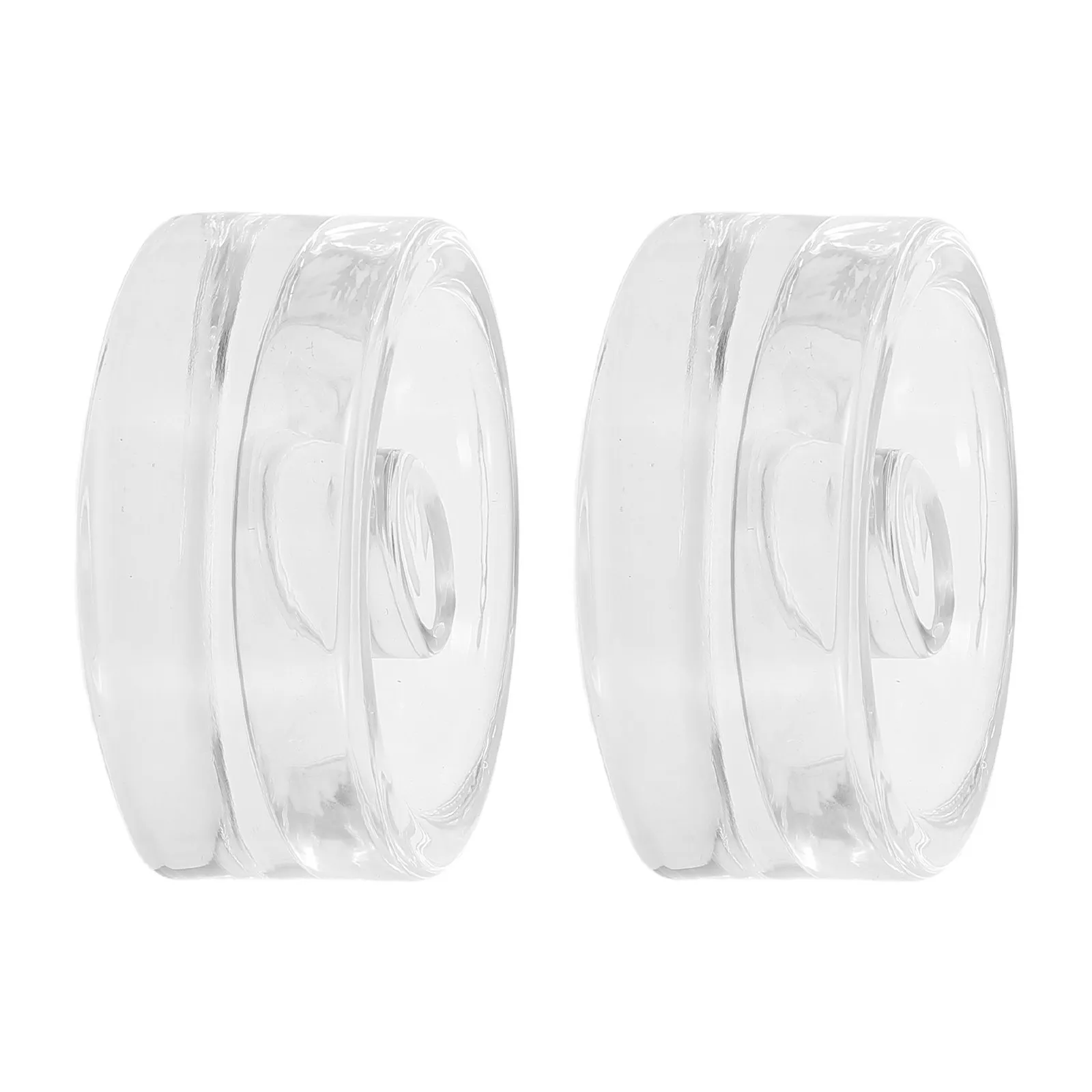 2Pcs Glass Fermentation Weights Heavy Jar Wide Mouth Accessories Easy Grip Handle Sauerkraut Kimchi Pickling Fermentation