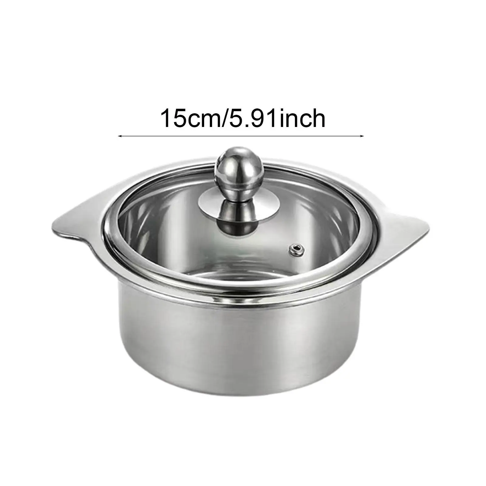 Soup Pot with Lid Practical Multifuctional Cooking Pot for Home Soup Kitchen