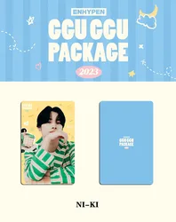 Kpop EN 2023 GGU GGU Package Preview Cuts Postcard Peripheral Small Card