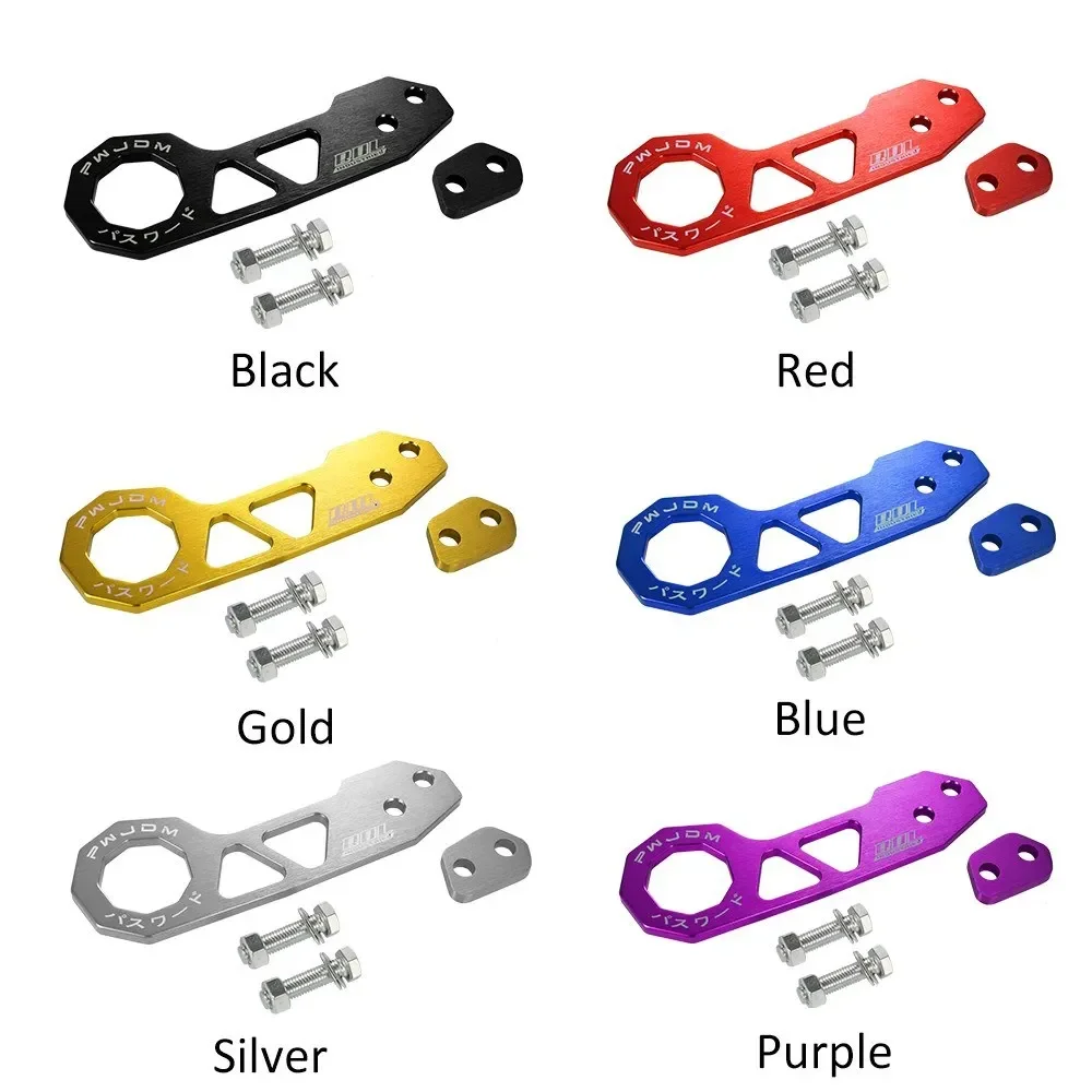 Trailers Car Modification JDM Trailer Hook Universal Trailer Rear Bumper Car for Honda Civic Towing Hook Auto Accessory Aluminiu