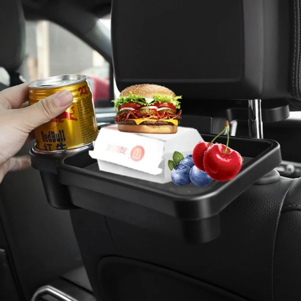 

Складная спинка стула, многофункциональный обеденный стол, обеденный поднос, подставка для напитков, подстаканник и подставка для хранения автомобилей, автомобильные аксессуары