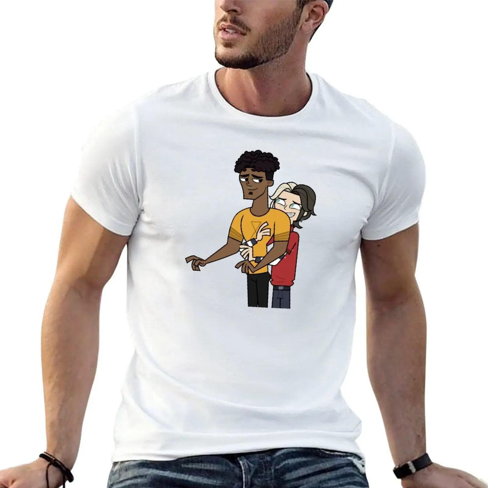 Camiseta James x Aiden, Disventure Camp, Adventure Camp, camiseta para hombre, camiseta 100 por ciento algodón