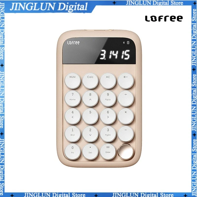 Lofree Numeric Keypad Bluetooth Wireless Mechanical Laptop External Calculator Compatible With Windows Macos Ios Android