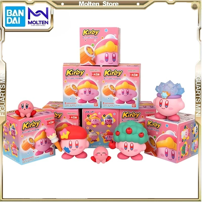 

Bandai Genuine Kirby Action Figure Assembly Model Ornament Decoration Collectible Model Toys Children Birthday Gift