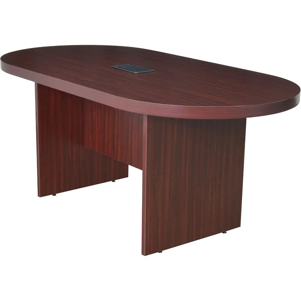 

71 Legacy Racetrack Conference Table, Modern Power Data Grommet