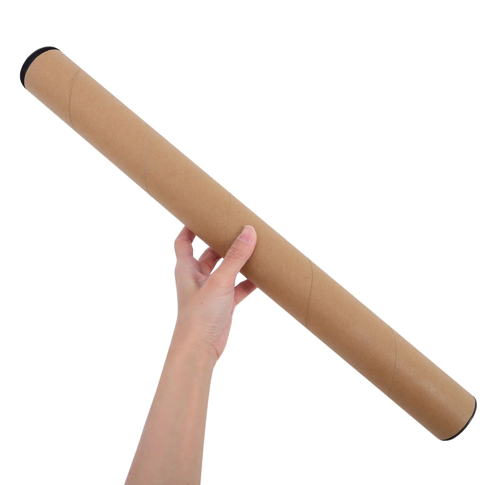 10 Pcs Mail Shipping Paper Tube Blueprint Storage Calligraphy and Painting Poster Container Document Cardboard