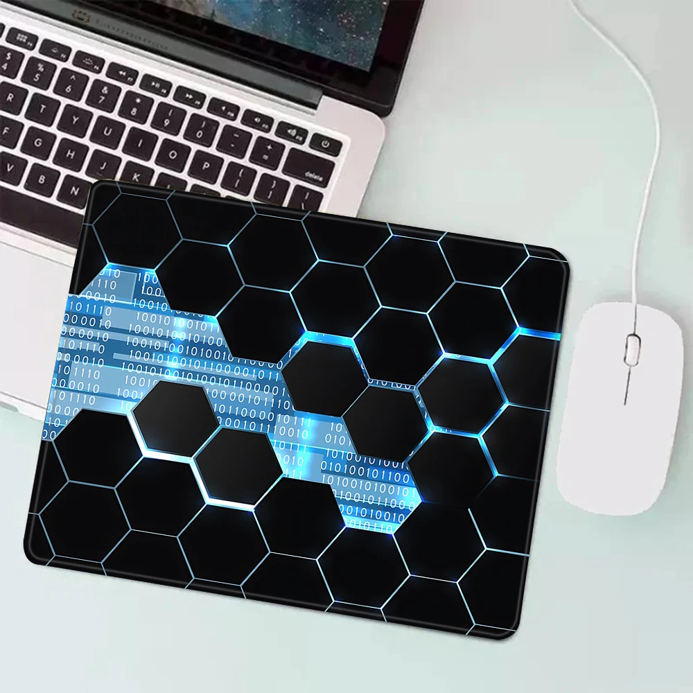 Fashion Honeycomb Shape Gaming Mouse Pad XS Small Mousepad for PC Gamer Desktop Decoration Office Mouse Mat Deskmat Rug Funda