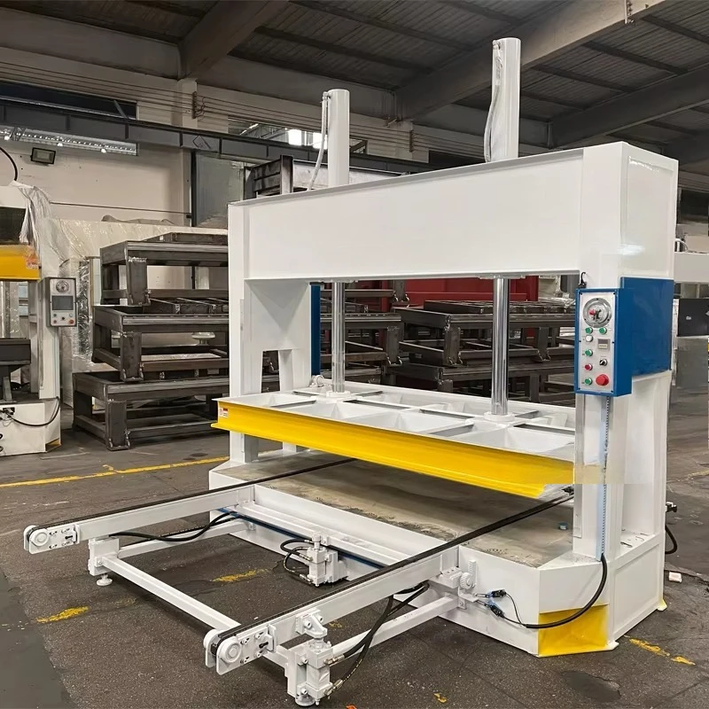 ZICAR Woodworking Hydraulic Laminating Cold Press Plywood Veneer Mdf Cold Press 50 Ton Door Cold Press Machine