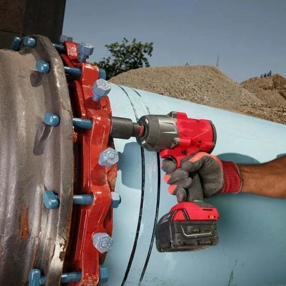 Chiave impac senza spazzole 1/2 "Riparazione cacciavite a batteria 500N.m Driver elettrico 4 marce Utensili elettrici per batteria Milwaukee 18V