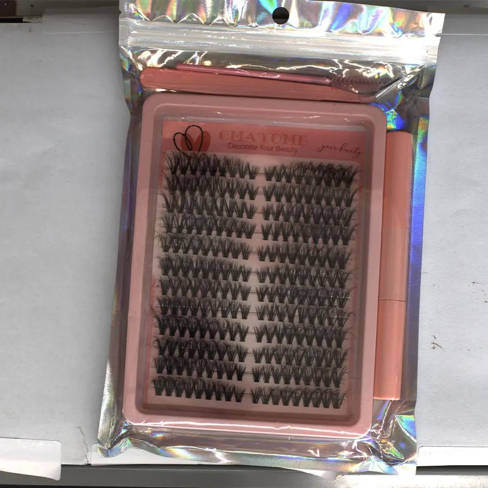 

Набор кластеров ресниц, наращивание колючих ресниц, пушистый объем, кластерные ресницы «сделай сам», толстые отдельные ресницы, набор для макияжа