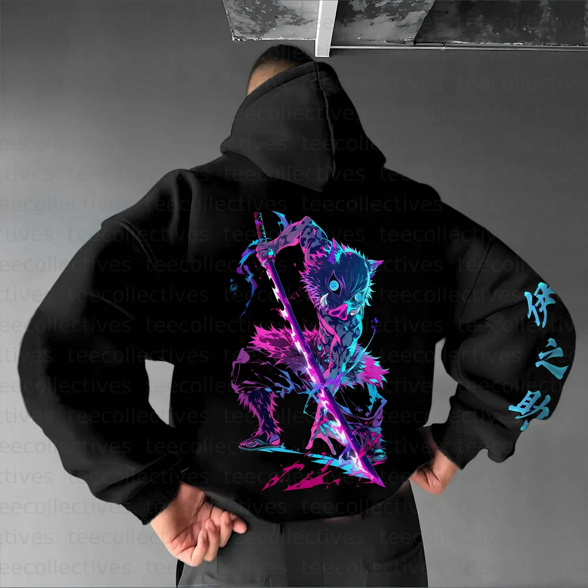 

Demon Slayer осень и зима японская горячая кровь анимация классическая толстовка с капюшоном для мужчин и женщин повседневная и удобная