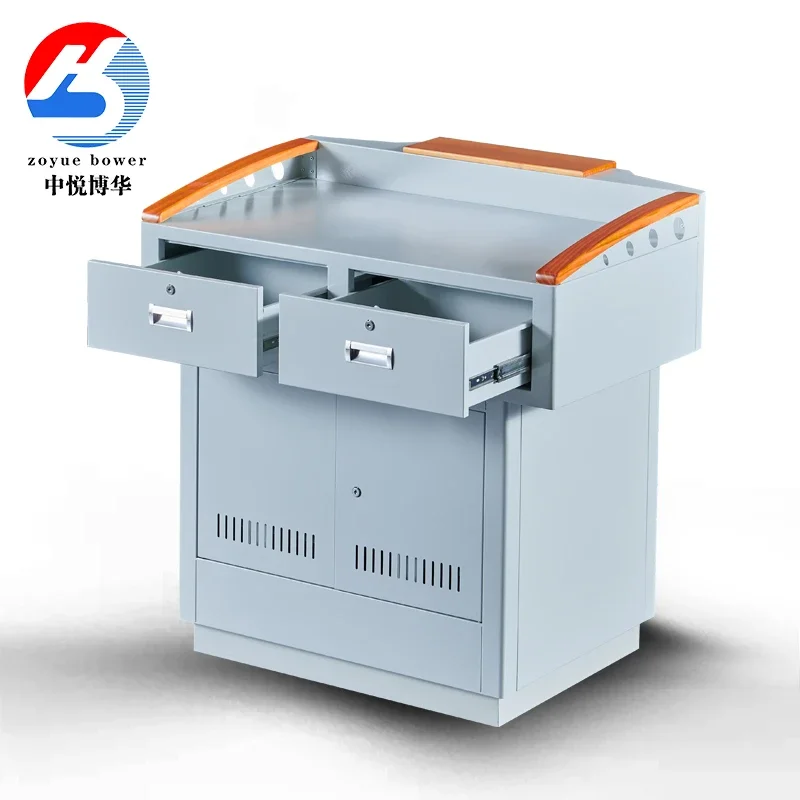 Projection Matching Digital Podium Classroom Multimedia PlatformSchool Furniture